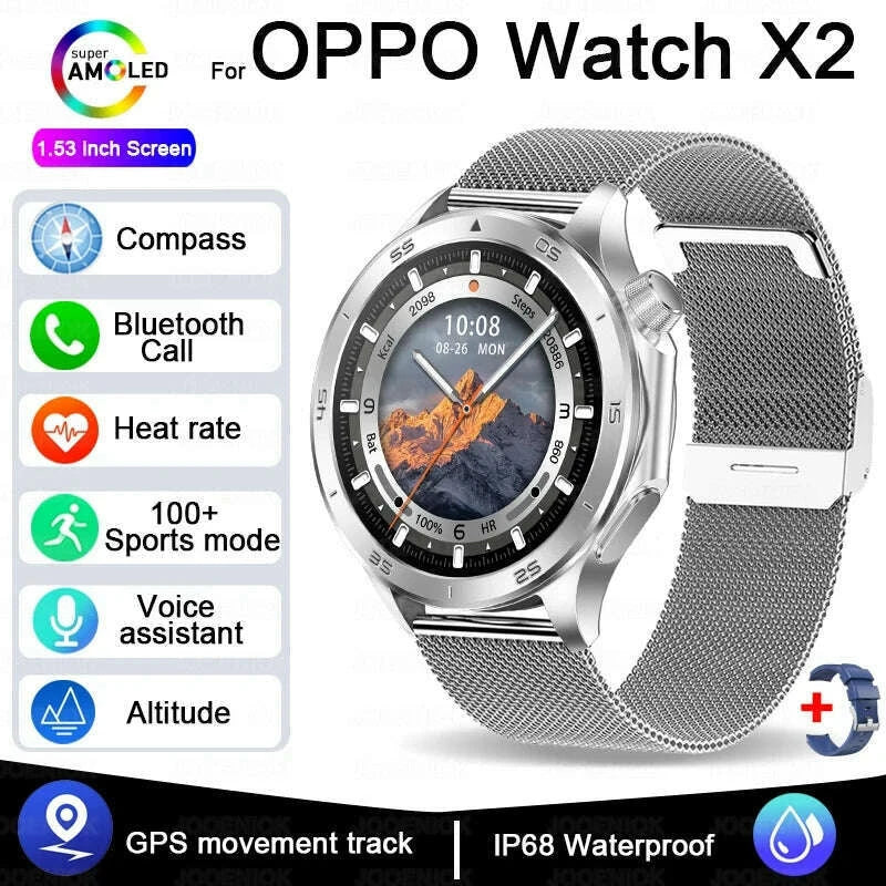 oppo-watch-x2-latest-bluetooth-call-smartwatch-men-gps-nfc-health-monitoring-ip68-waterproof-watch-amoled-hd-screen-smart-watchkimlud-womens-fashion-34608953
