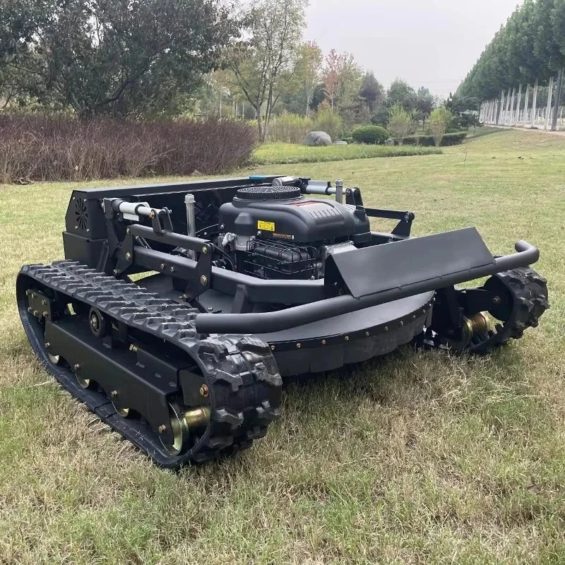 Remote-Control Lawn Mower High Torque Self-Propelled — Matte Black | KIMLUD
