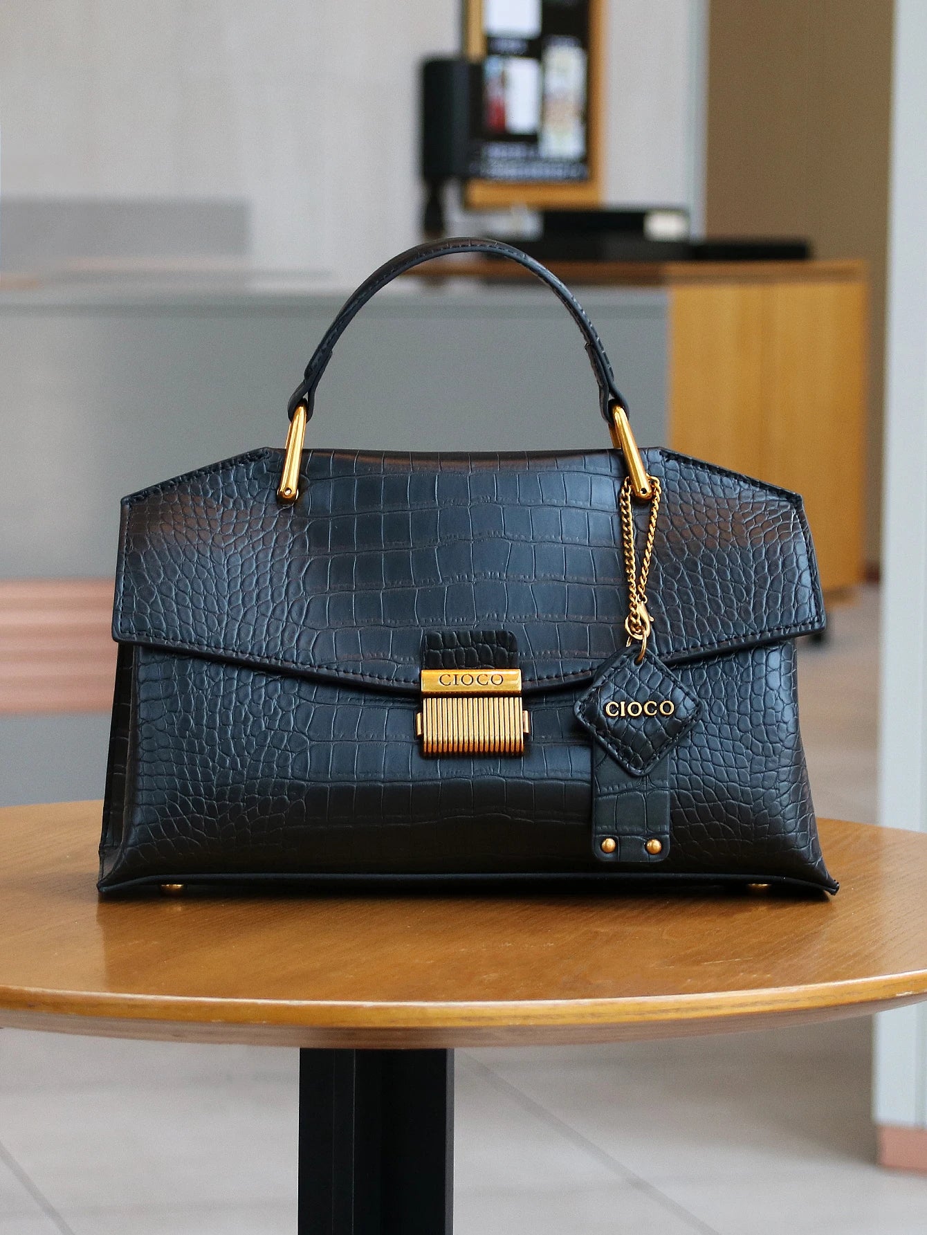 2026 New Retro Blue Snake-Shaped High-Grade Handbag Fashion Luxury Handbag Lightweight Large-Capacity One-Shoulder Mensen