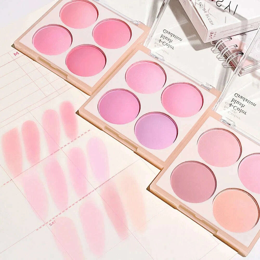4-color-matte-blush-peach-pink-coral-blush-powder-korean-low-saturation-soft-fog-blush-can-lighten-create-three-dimensional-kimlud-kimlud-33922172