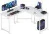 -Factory Furniture Wholesale Customization Large Cheap L-Shaped Simple Computer Desk With Shelf For Office Home