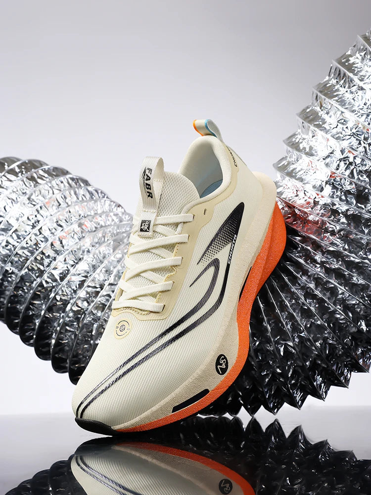 Men Sports Running Shoes Carbon Plate Marathon Breathable Lightweight Women's Comfortable Athletic Nonskid Walking Sneaker