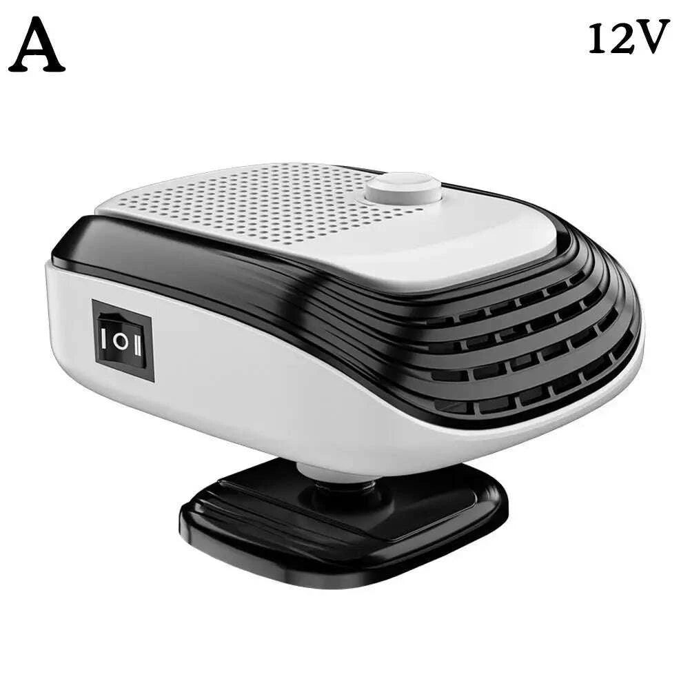 KIMLUD, Car Winter Fast Heating 120w Electric Heated Fan Auto Windshield Defogging Heating Cooling Truck RV SUV Travel Camper Tools, KIMLUD Womens Clothes