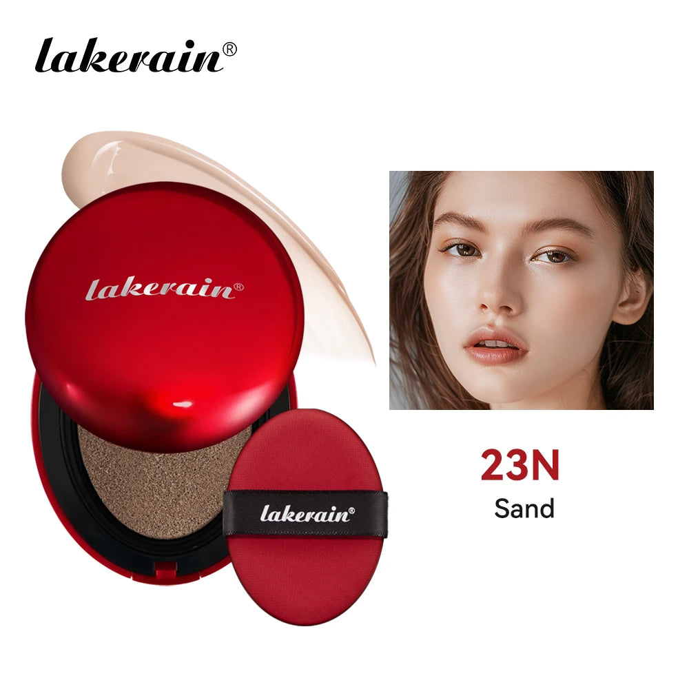 Cushion Foundation Sunscreen Full Coverage — Ivory | KIMLUD