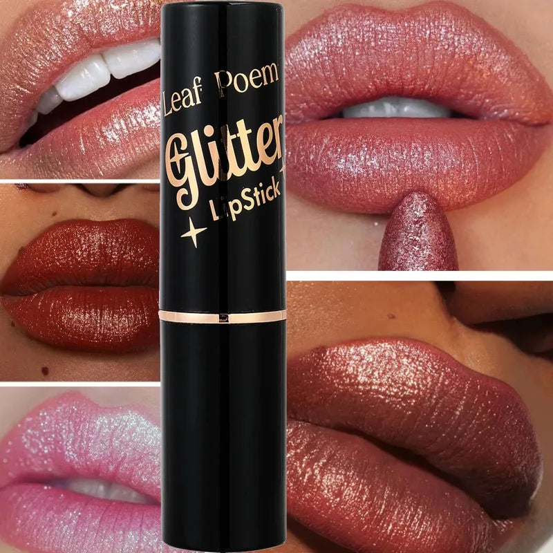 Lip Gloss – Long-Lasting Waterproof – Pearlescent – Gold | KIMLUD