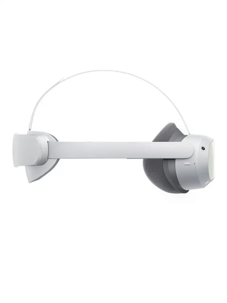Matte White Plastic VR Headset With Eye Tracking And Facial Expression Capture — White | KIMLUD