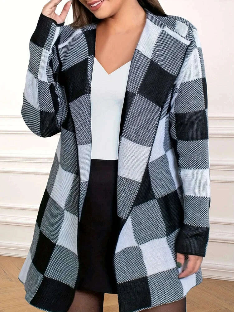 plus-size-autumn-and-winter-new-women-black-and-white-colour-block-pattern-flip-lapel-cardigan-fashion-jacketkimludkimlud-35564788
