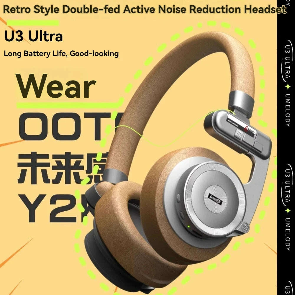 umelody-u3-ultra-active-noise-reduction-bluetooth-headphones-custom-retro-lightweight-metal-headset-foldable-and-easy-to-carrykimlud-womens-clothes-35080560
