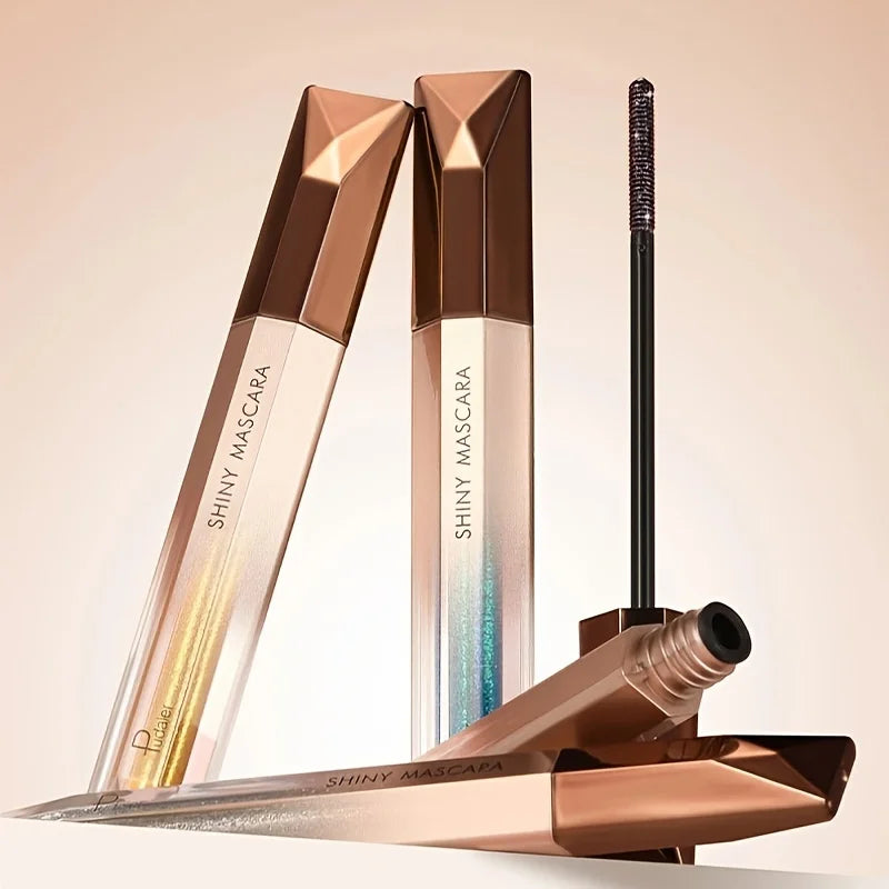 Crystal Diamond Opalescent Glitter Mascara — Black | KIMLUD
