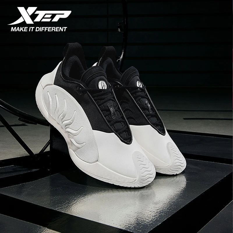 Xtep Sky 2.0 Basketball Shoes 2026 Spring For Man Shock Absorption Non-Slip Comfortable Trendy Sneakers Outdoor 874119120008