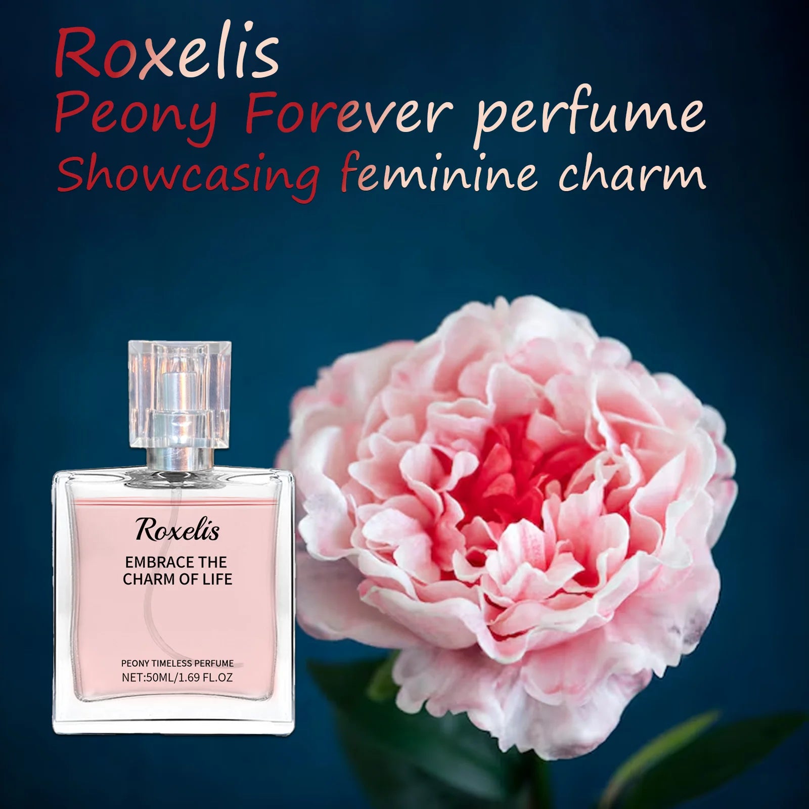 Exquisite Luxurious Floral Perfume — Peony Pink | KIMLUD