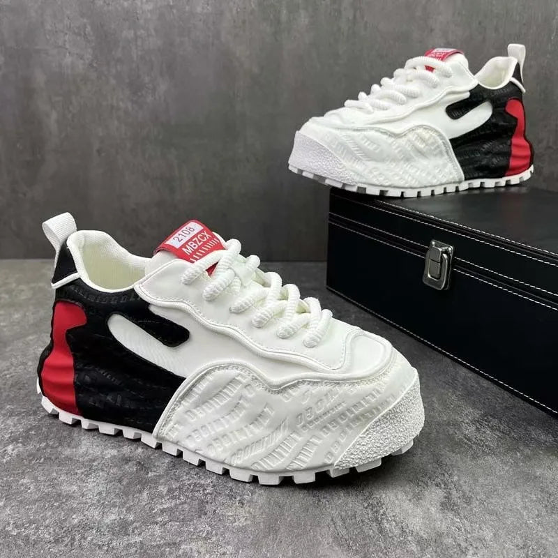 Casual Sneakers – Height Increasing – Faux Leather | KIMLUD