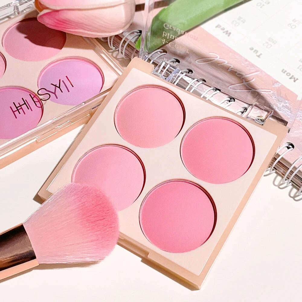 4-color-matte-blush-peach-pink-coral-blush-powder-korean-low-saturation-soft-fog-blush-can-lighten-create-three-dimensional-kimlud-kimlud-33922174