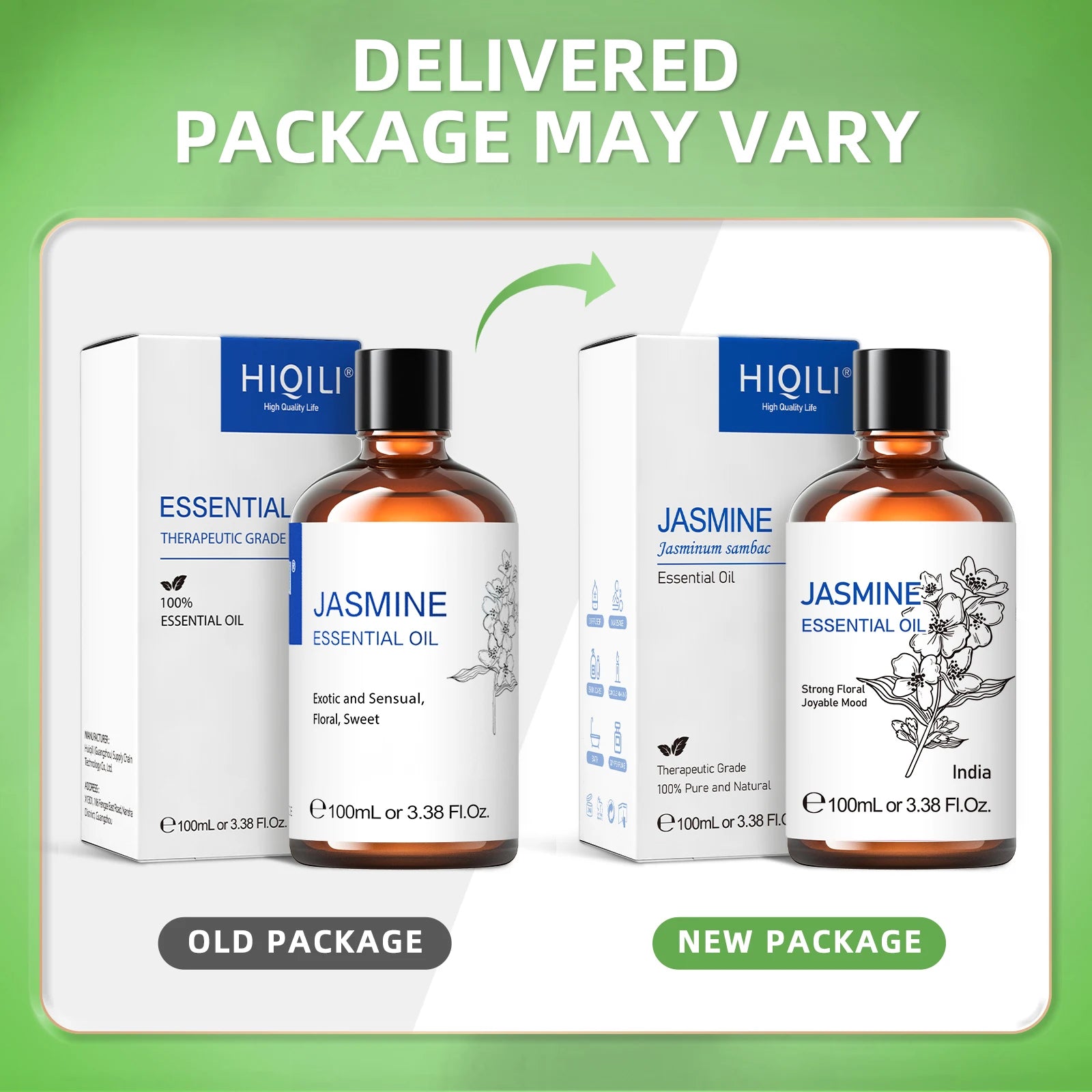 Amber Glass Bottle Jasmine Ylangylang Orange Essential Oil — Amber | KIMLUD
