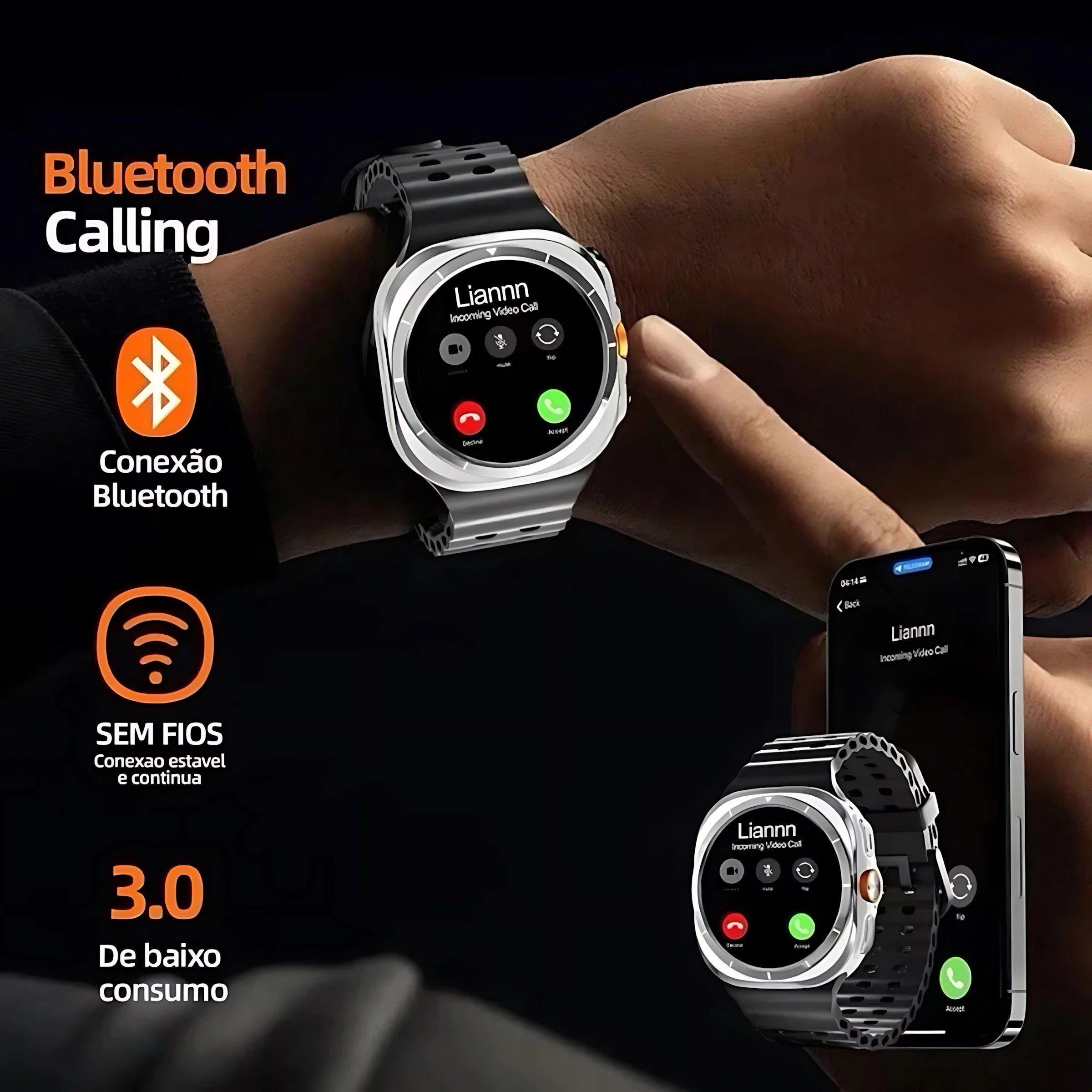 32GB DT Watch 7 Ultra Memory GPS NFC Local Music Bluetooth Call Compass Bluetooth Smart Watch For Android For Men Women 2025 NEW