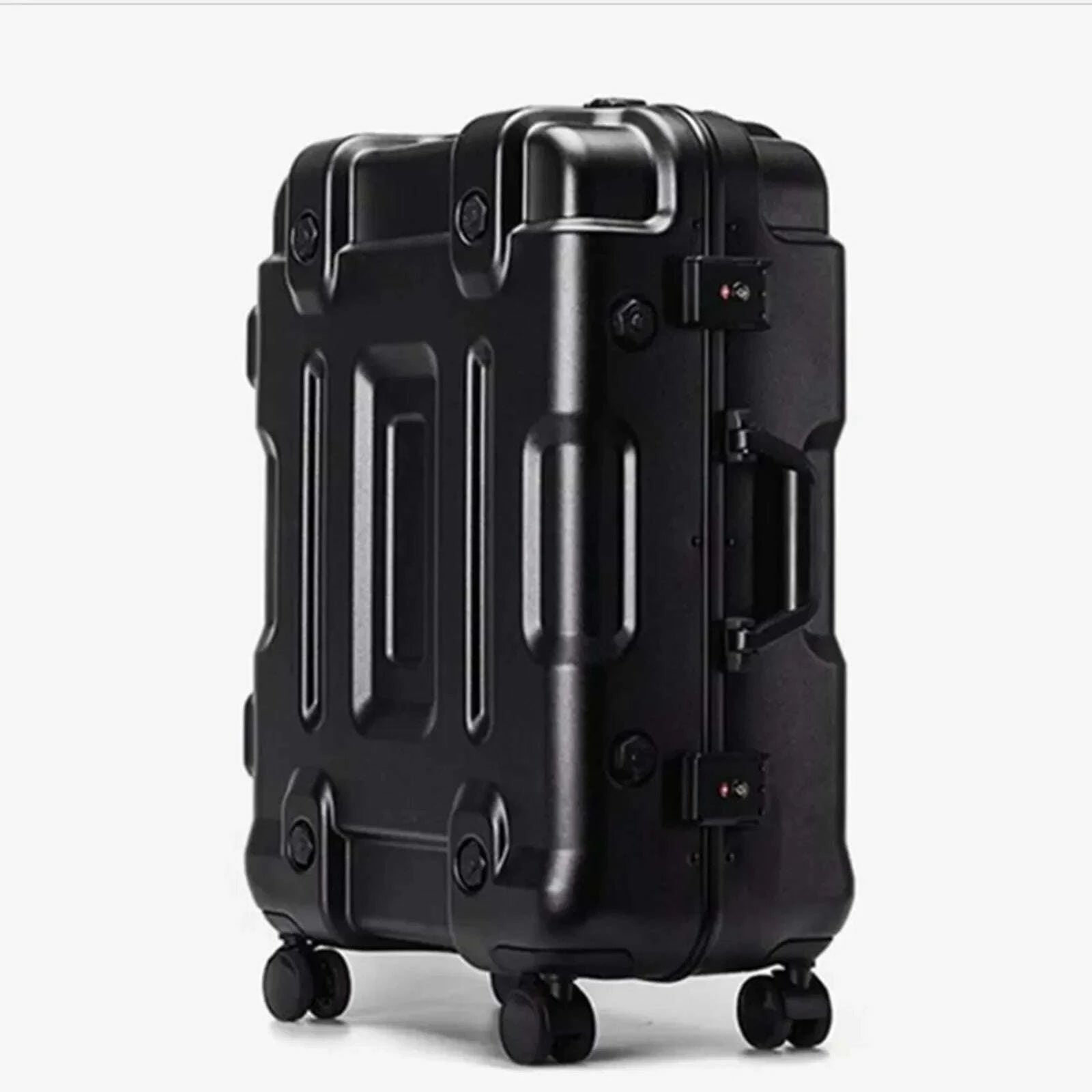 KIMLUD, 3D Aluminum Frame Trolley Case Travel Suitcase Luggage Password Storage Box Aviation Bag Rolling Silent 4 Wheels Baggage Handbag, KIMLUD Womens Clothes