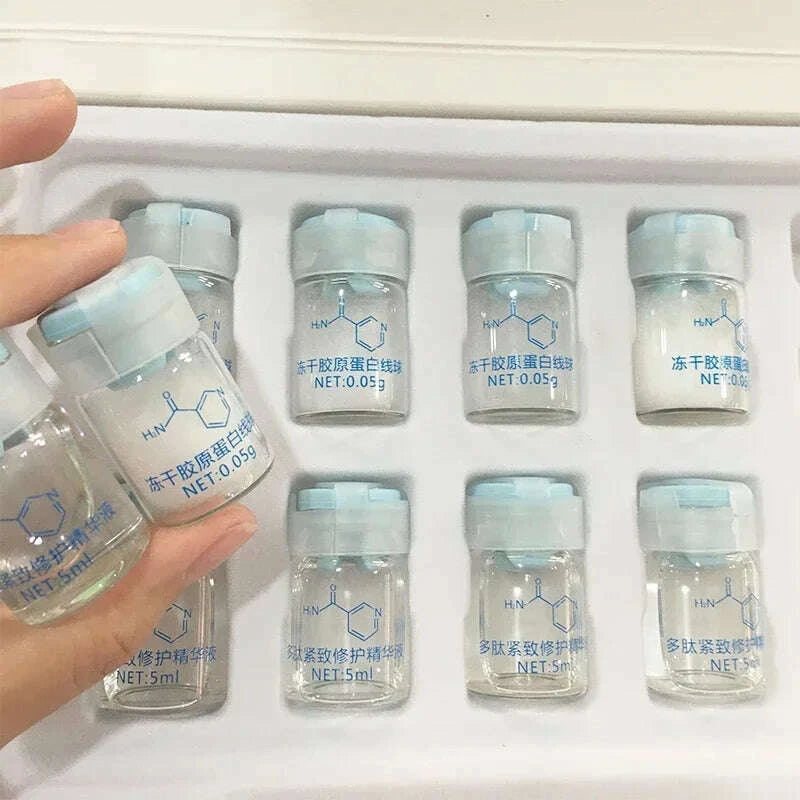 korea-facial-hydrolyzed-silk-protein-collagen-thread-ball-serum-moisturiz-hydration-lifting-firm-fine-lines-essence-skincarekimlud-womens-fashion-34598524