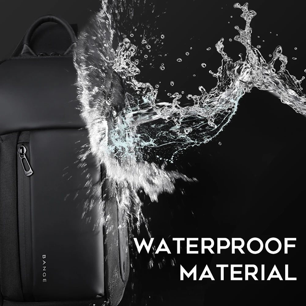 KIMLUD, BANGE Brand Design Oxford Trendy Waterproof Materials Men Chest Bag with Large Capacity Fashion Multi-Pockets Slim bag for male, KIMLUD Womens Clothes