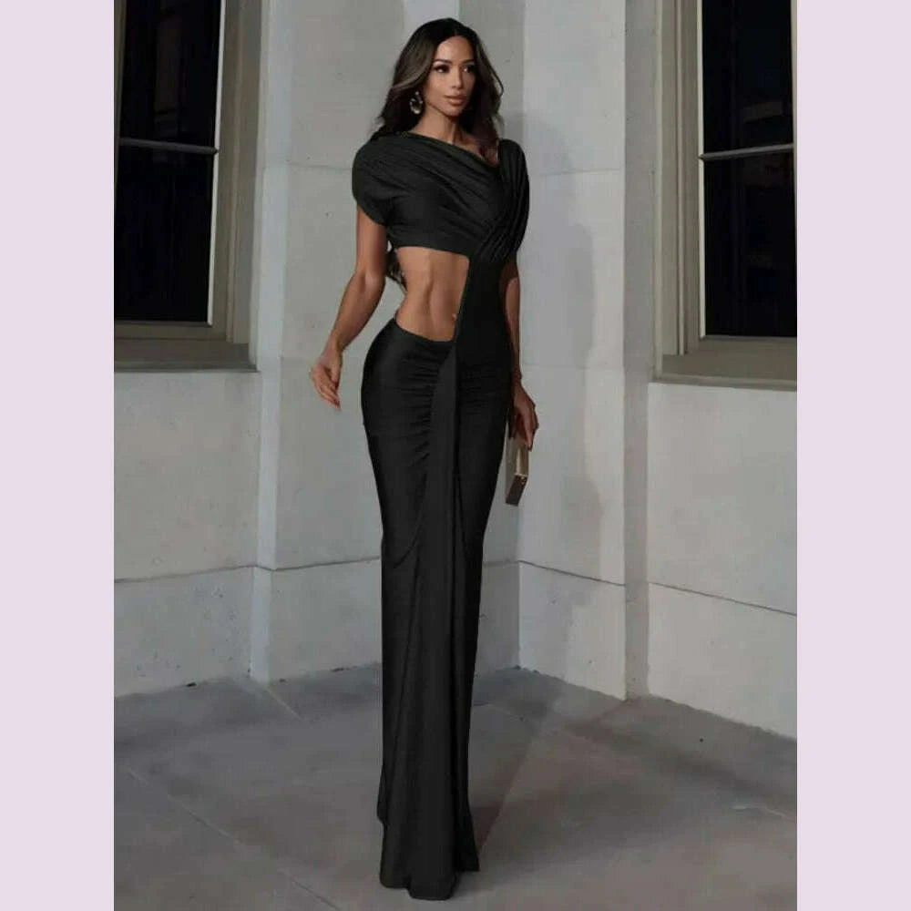 irregular-hollow-dress-women-ruched-diagonal-collar-shorts-sleeve-waistless-slits-street-trend-elegant-long-bodycon-0v01kimlud-womens-fashion-34623973