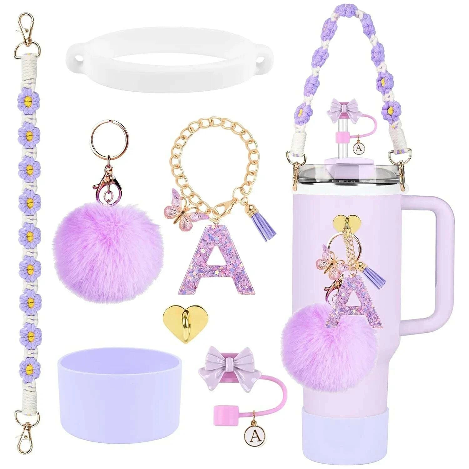kimlud-7pcs-accessories-set-for-stanley-cup-purple-straw-topper-cup-boot-water-bottle-handle-strap-letter-charms-40oz-30oz-tumbler-kimlud-womens-clothes-34635473
