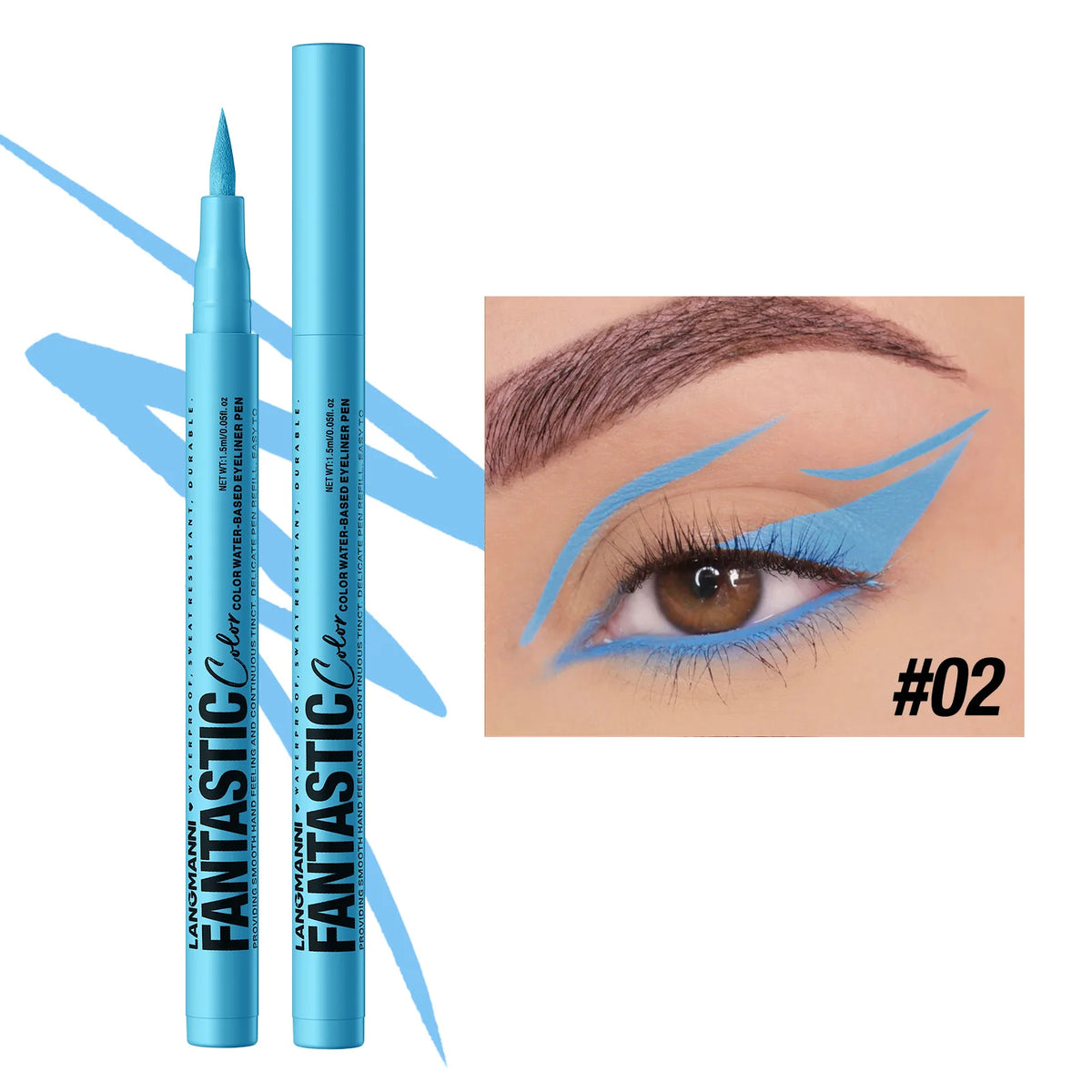 Liquid Eyeliner – Waterproof – Liquid – White | KIMLUD