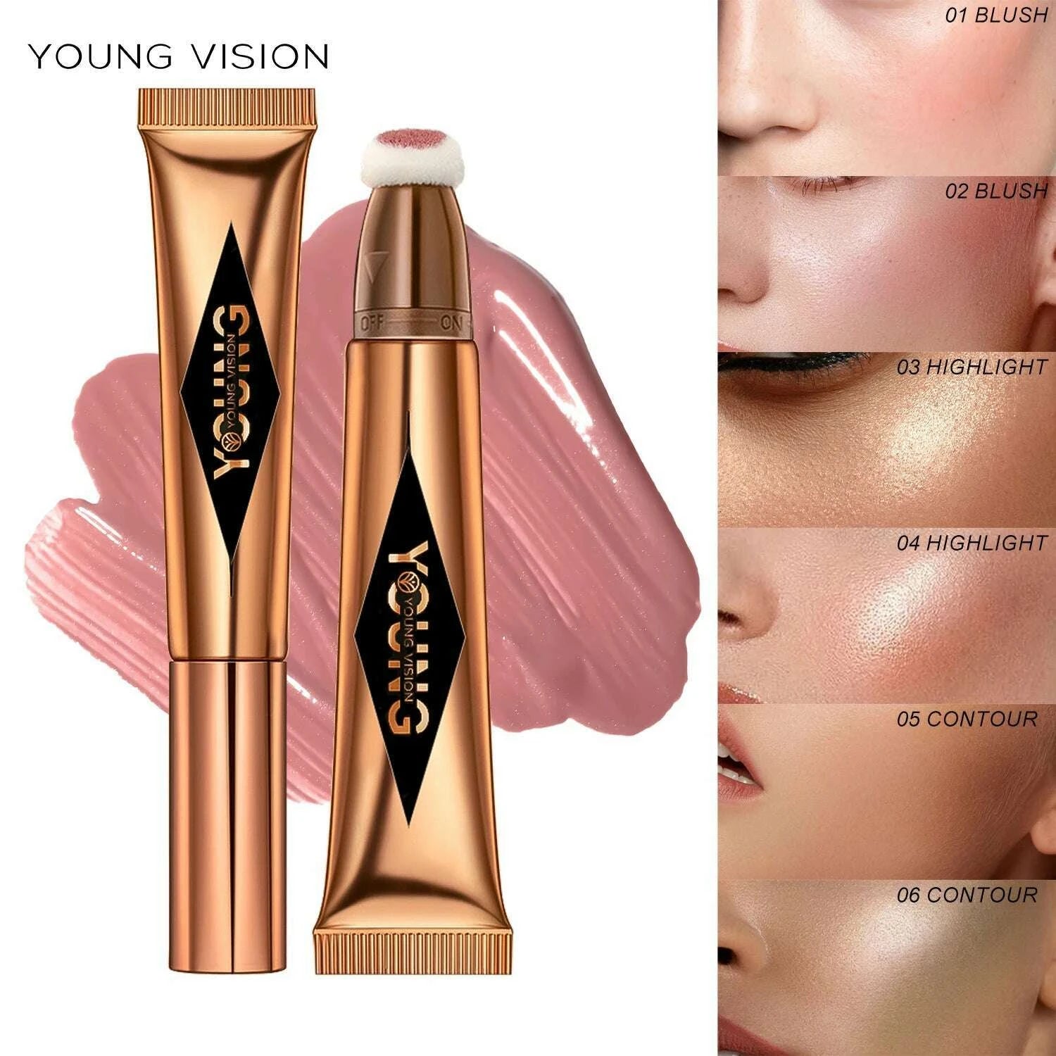 young-vision-air-cushion-powder-blusher-high-gloss-stick-makeup-liquid-rouge-6-colors-optionalkimlud-womens-fashion-34599179