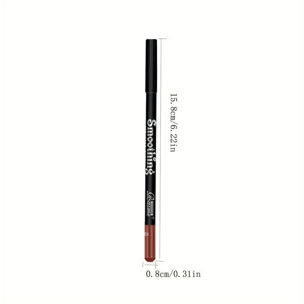 Luxury Matte Lip Liner, Long-Lasting, Smooth Application for Perfect Outline & Filling, Versatile Shades for All Skin Types