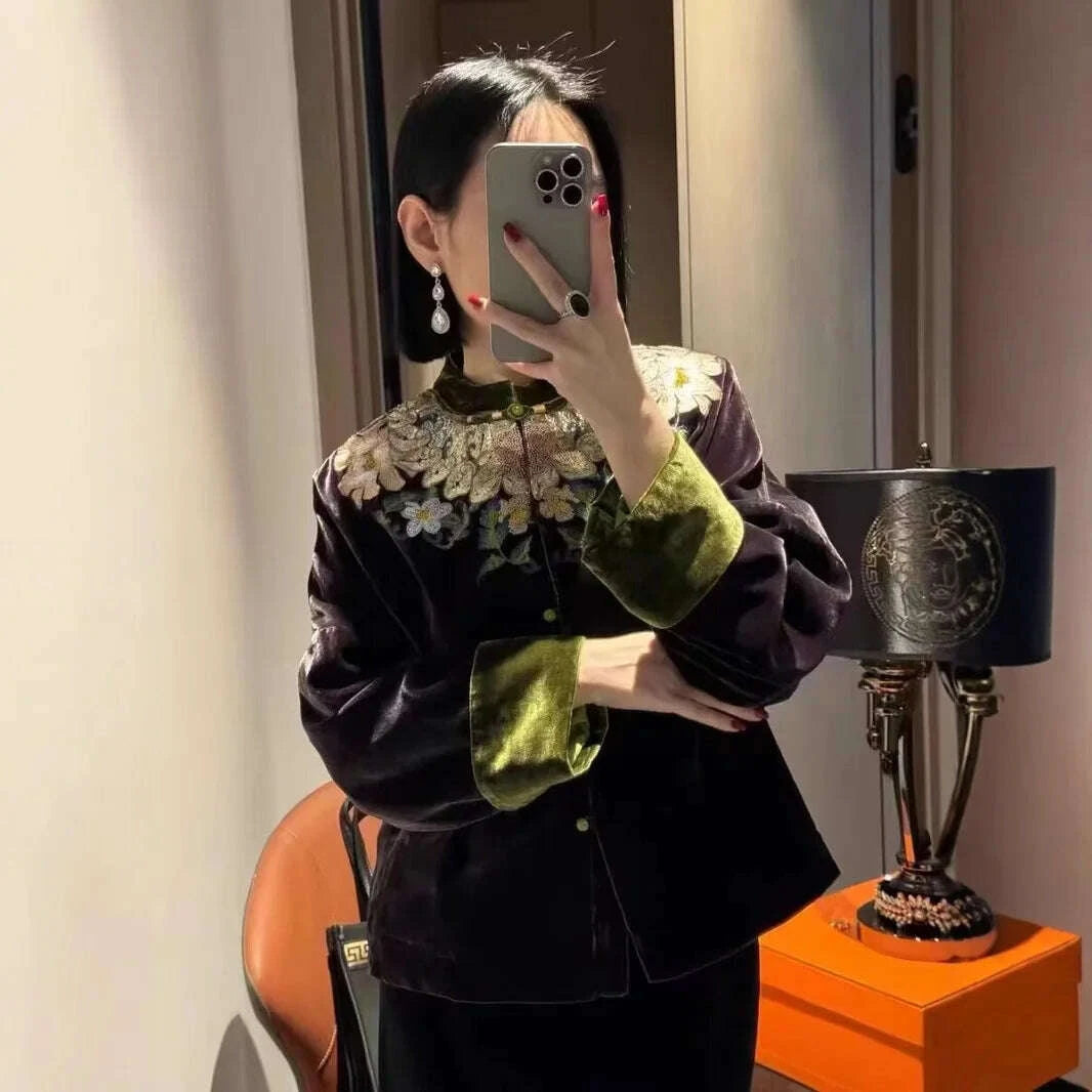 new-chinese-style-womens-velvet-jacket-heavy-embroidery-warm-cotton-coat-autumn-winter-cotton-padded-fashionable-little-cottkimludkimlud-35561545