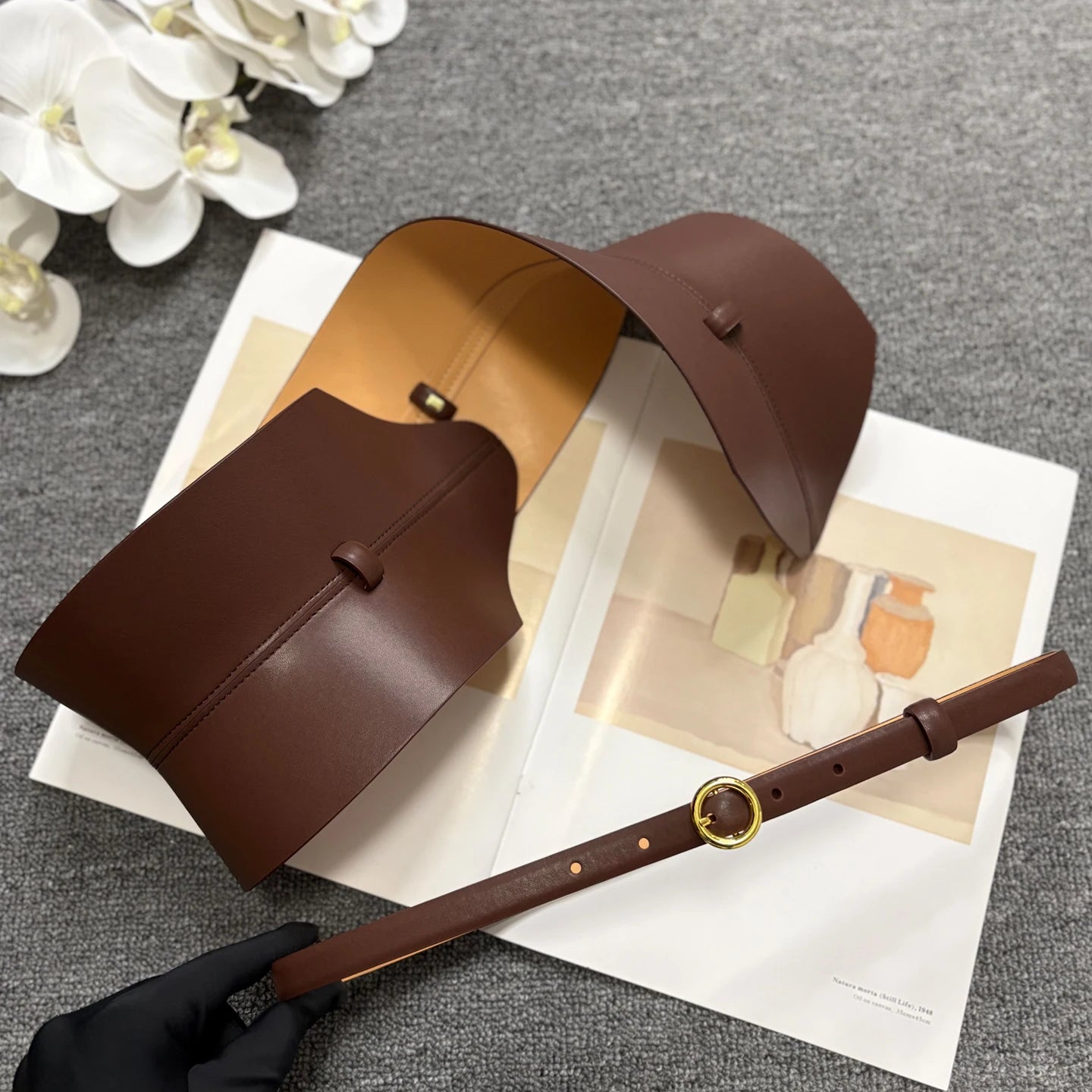 Belt - Slimming Dual Use - Split Leather | KIMLUD