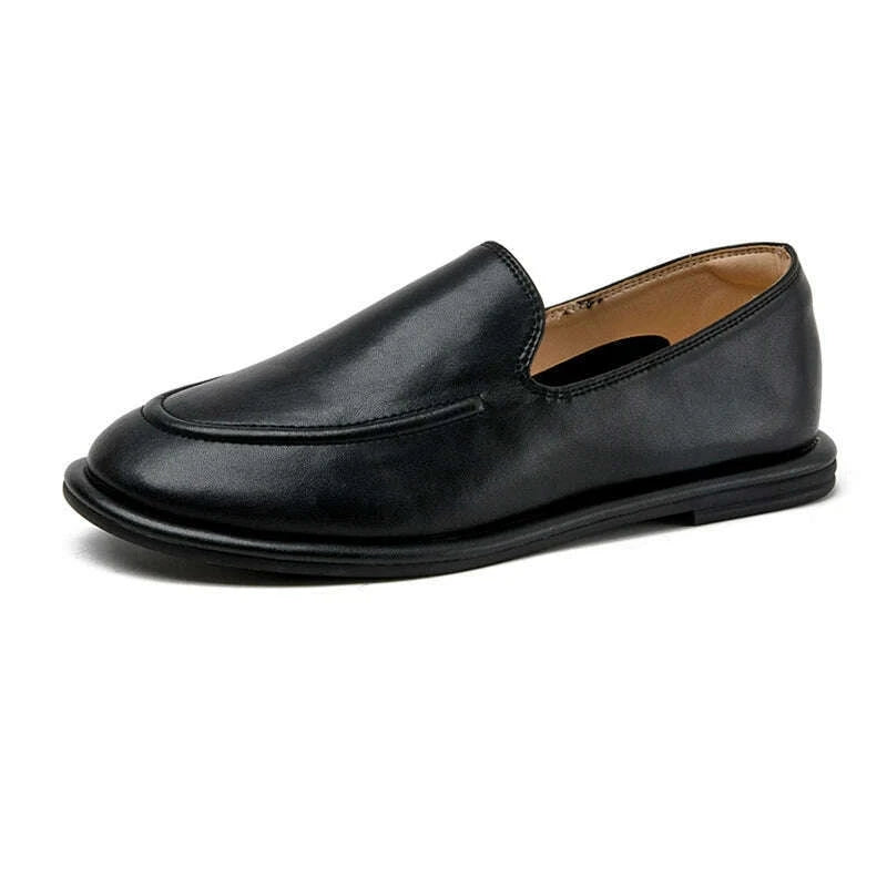aiyuqi-loafers-women-2025-new-spring-round-toe-one-foot-slip-on-shoes-women-genuine-leather-soft-flats-shoes-women-kimlud-kimlud-33914731