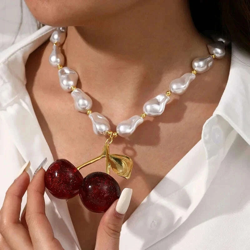 copper-resin-cherry-pendant-beaded-irregular-pearl-necklace-suitable-for-women-everyday-and-party-wearkimlud-womens-fashion-34627537