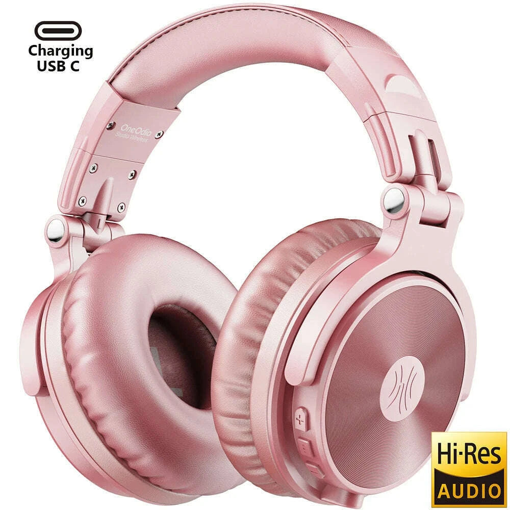 oneodio-pro-c-wireless-bluetooth-52-headphones-over-ear-with-microphone-hi-res-audio-wiredwireless-headset-110h-playtime-aackimlud-womens-fashion-34628786