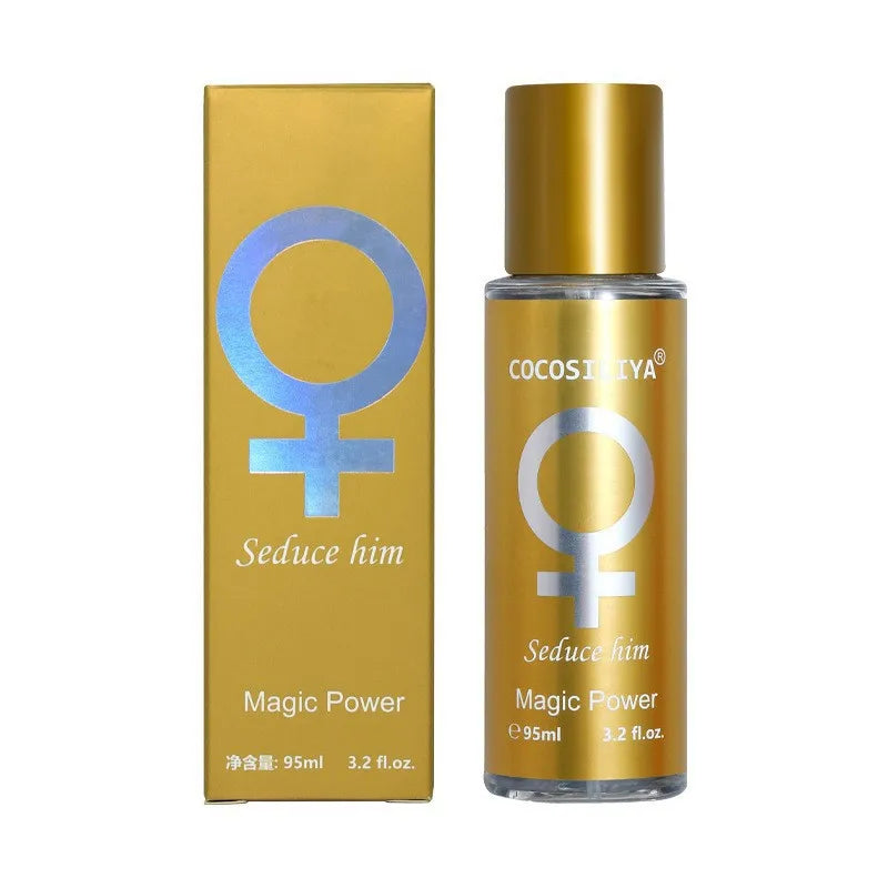 Unisex Pheromone Perfume For Attraction — Gold | KIMLUD