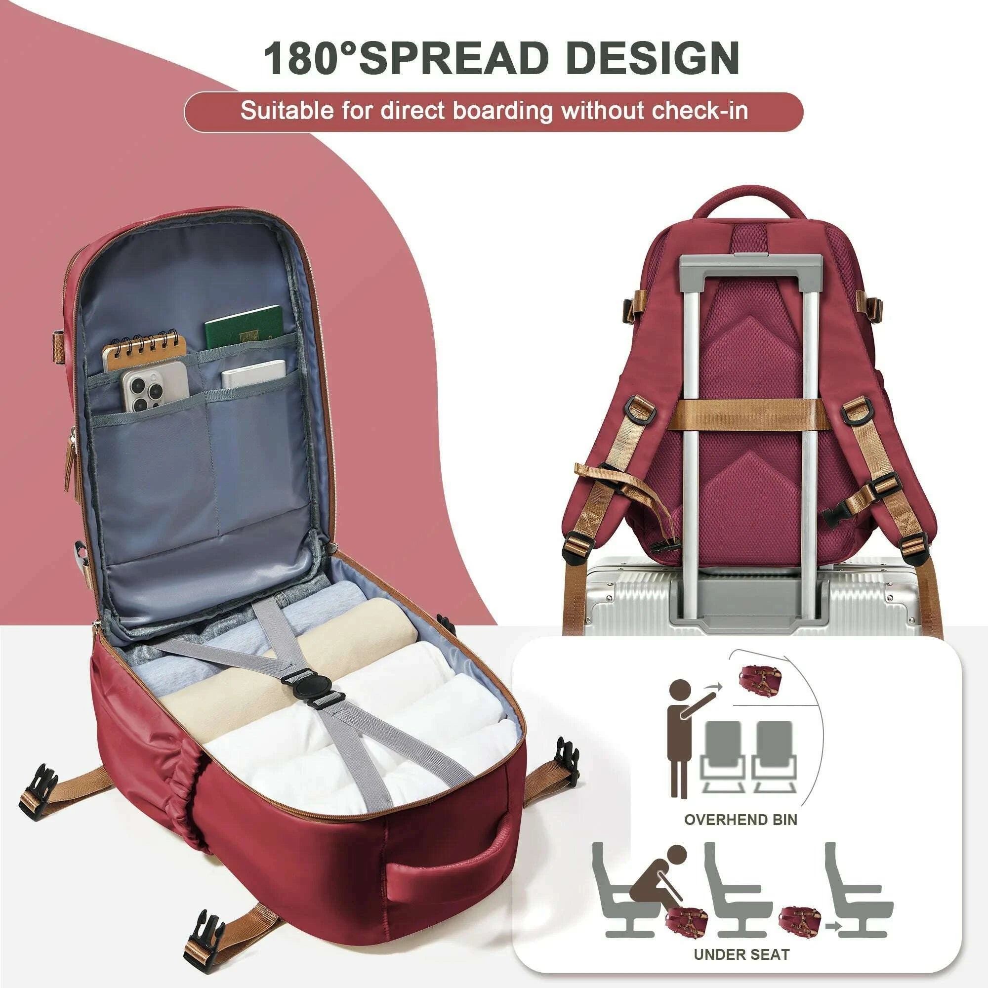 travel-backpack-cabin-bag-40x30x20-wizzair-carry-ons-aeroplane-men-women-156-inch-laptop-backpack-waterproof-casual-bussinesskimlud-womens-fashion-34614045