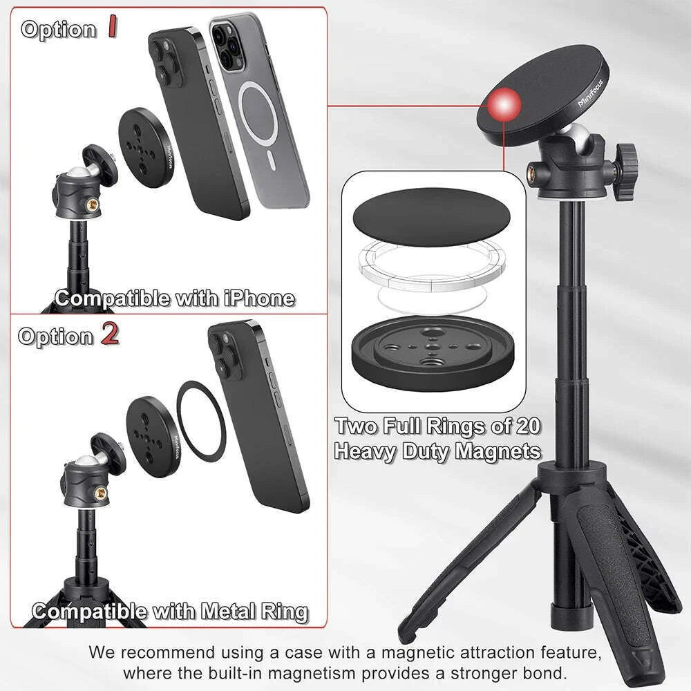 magnetic-smartphone-tripod-for-magsafe-mini-extendable-selfie-stick-360°-ball-head-tripod-stand-handle-grip-for-iphone-14-13-12kimlud-womens-fashion-34604858