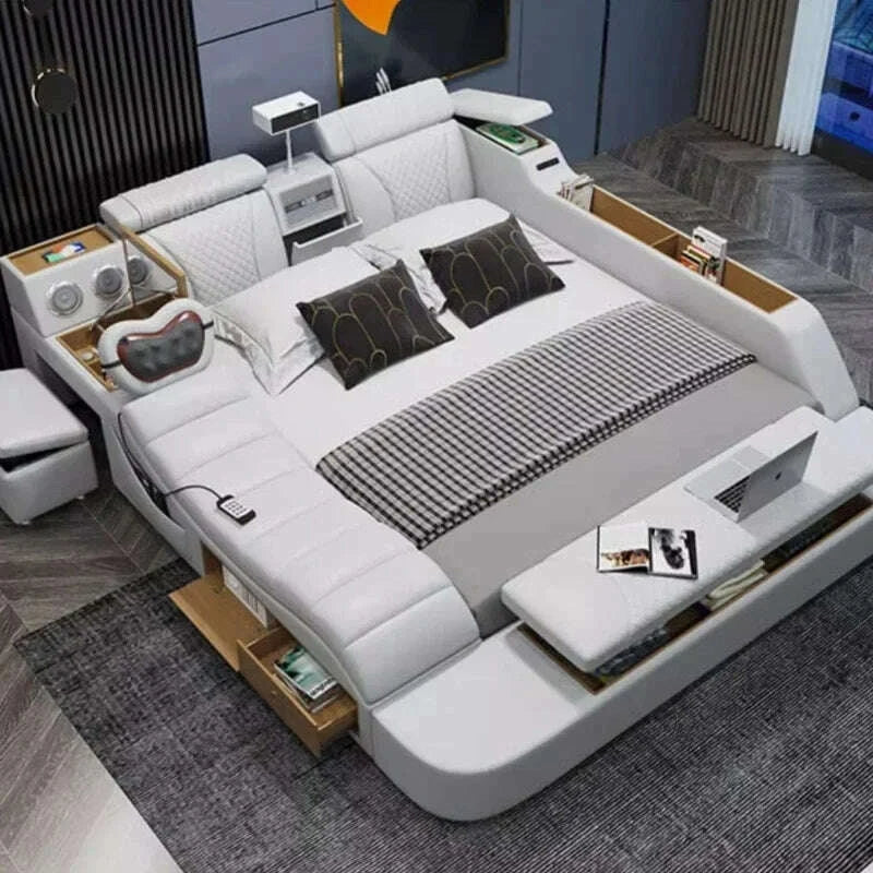 luxury-smart-king-size-bed-with-queen-beds-storage-cabinet-headboard-and-loft-mattress-for-california-day-bedroom-furniturekimlud-womens-fashion-34603614