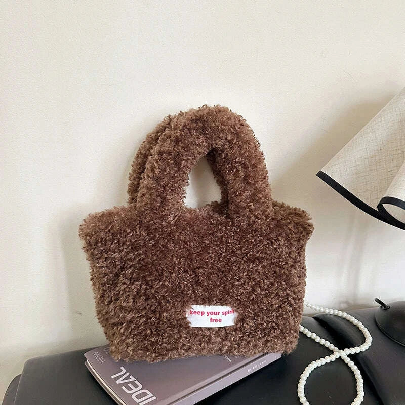 korean-style-winter-bag-soft-fluffy-handbag-womens-bag-khaki-plush-crossbody-bag-versatile-bolsas-feminina-warm-lamb-wool-toteskimludkimlud-35556274