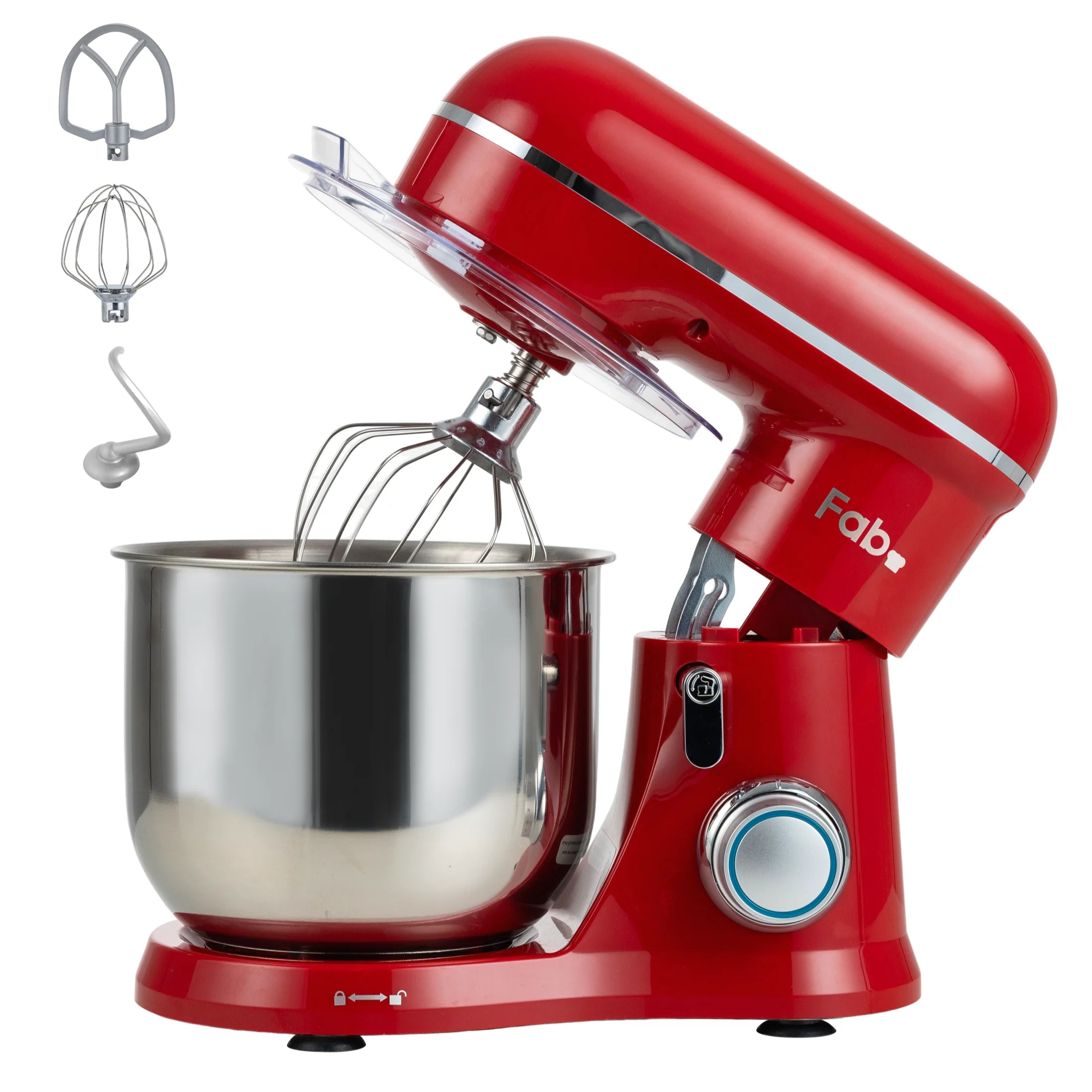 Stainless Steel Stand Mixer 6.5QT Tilt-Head — Black | KIMLUD