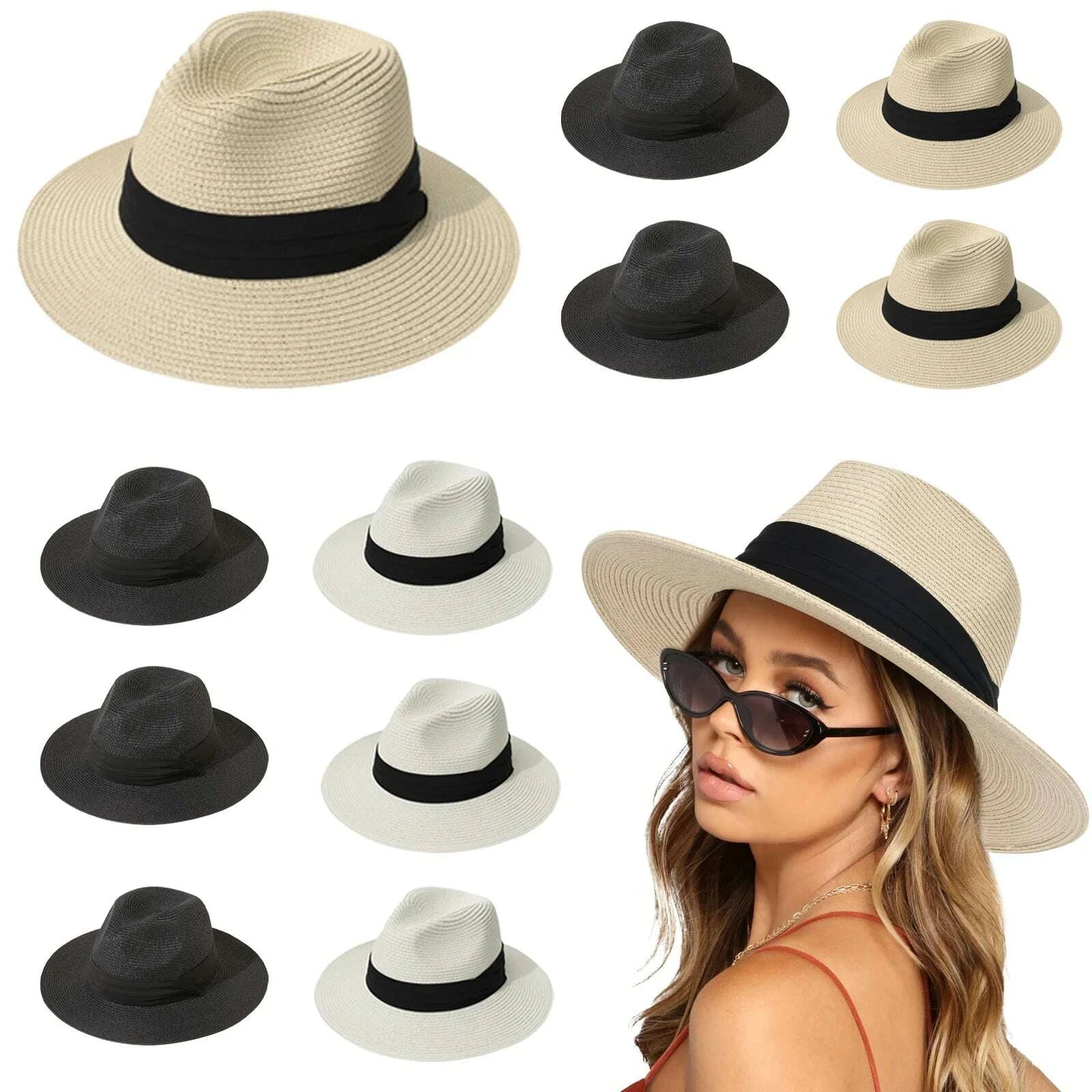6-48pcs-straw-hat-for-wedding-1920s-party-sombrero-straw-fedora-hats-panama-sun-summer-hat-beach-wedding-favors-men-women-trilbykimludkimlud-35566570