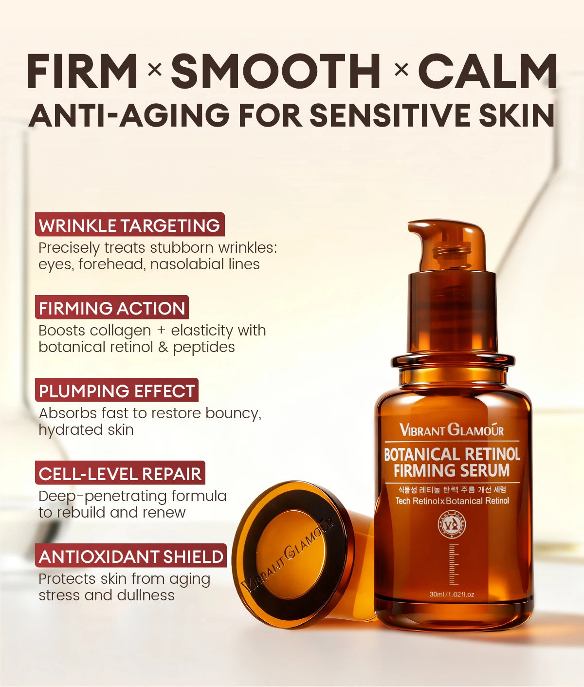 Retinol Skincare Set Serum And Cream 2.0 — White | KIMLUD