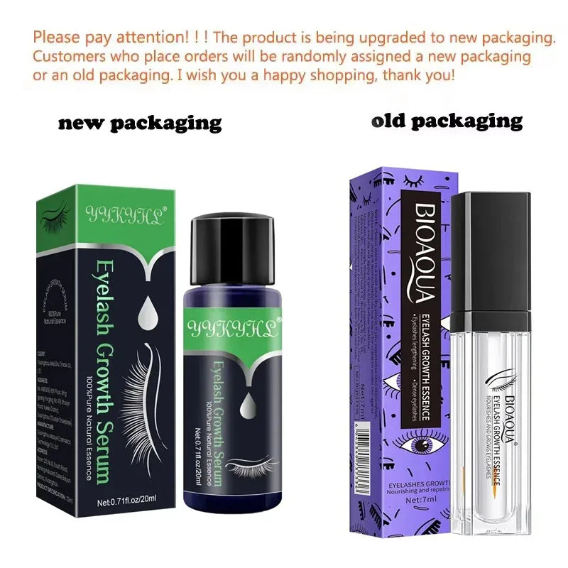 7 Days Fast Eyelash Growth Serum Eyelash Eyebrow Growth Strong Makeup Extension Treatment Thicken Care Products