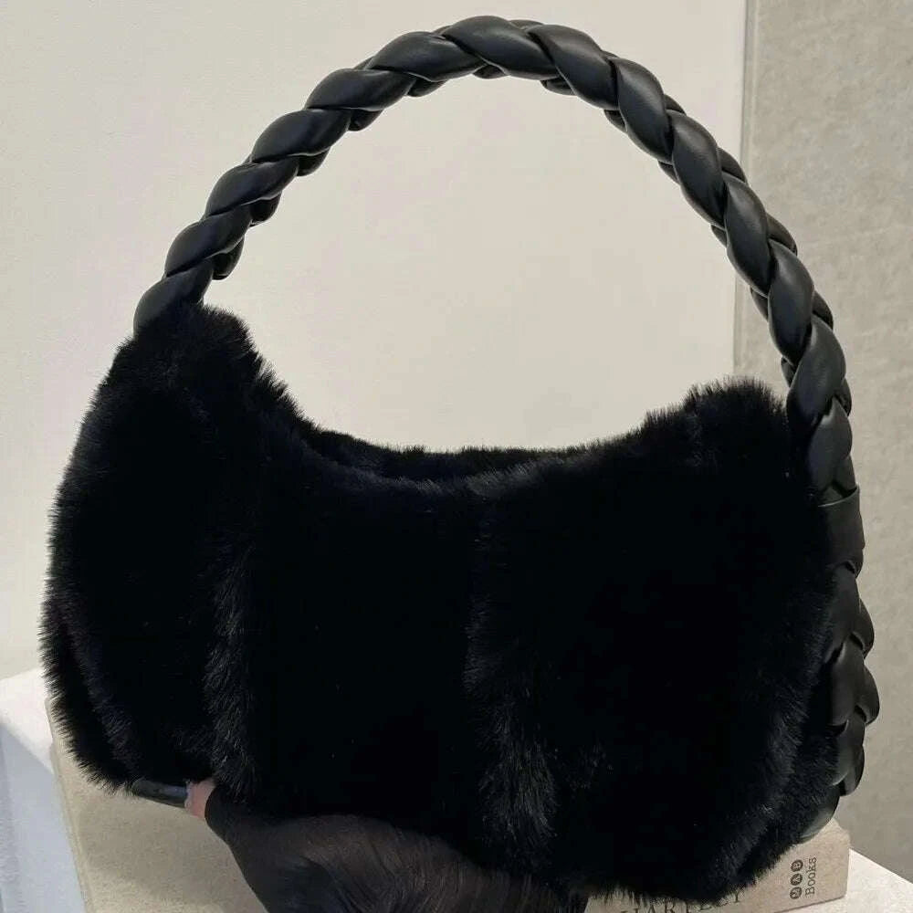 elegant-furry-shoulder-bag-fluffy-soft-plush-handbag-solid-color-zipper-tote-bagkimludkimlud-35557263