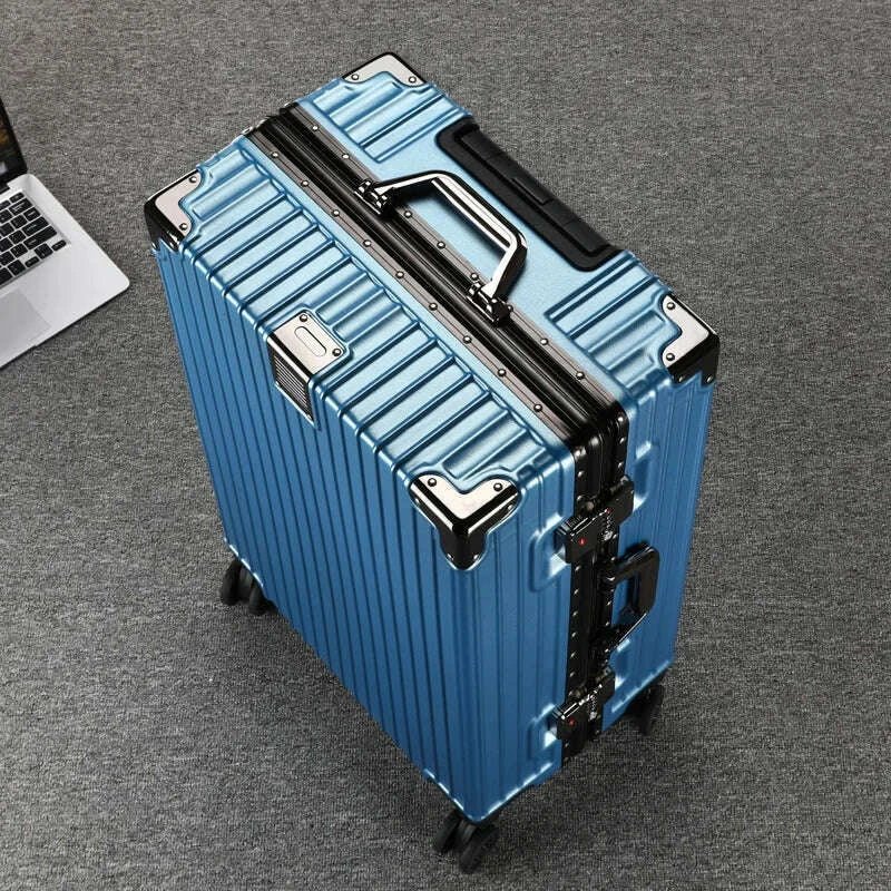 travel-suitcase-aluminum-frame-20-inch-carrier-suitcase-0n-wheels-durable-password-suitcase-262830-large-capacity-luggagekimlud-womens-fashion-34613680