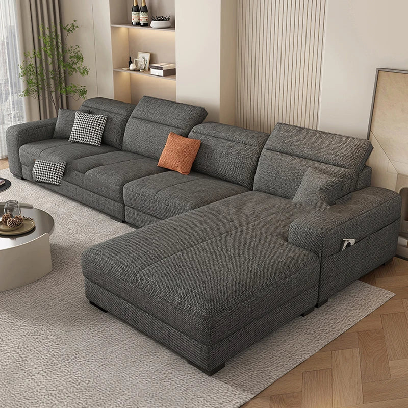 Genuine Modern Living Room Sofas Italian Nordic Minimalist Daybed Sleeper Sofas Recliner Designer Divani Soggiorno Furniture