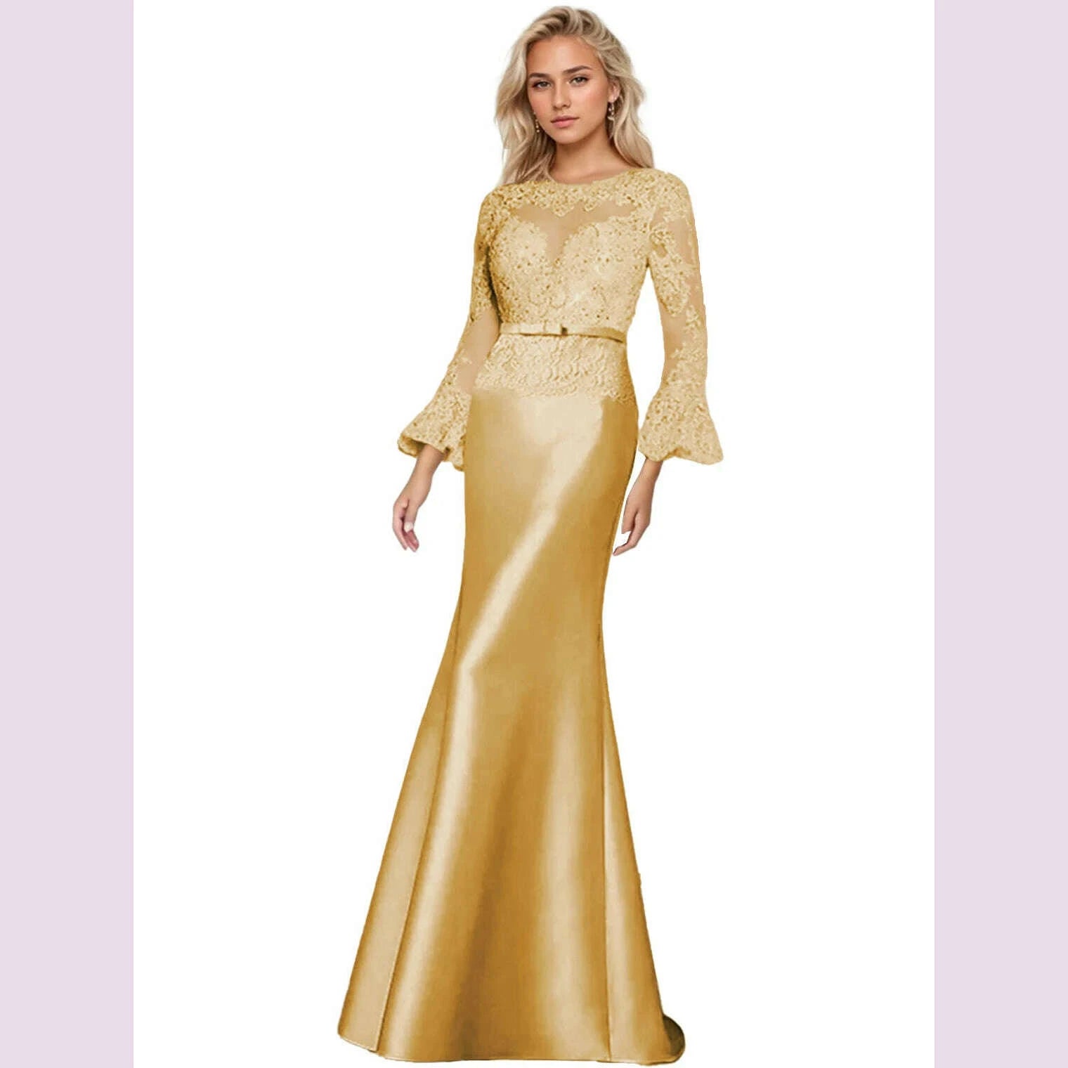 elegant-sheath-wedding-guest-dress-scoop-neck-long-sleeve-satin-lace-beading-applique-sweep-train-prom-gown-2025-free-customized-kimlud-kimlud-33921704