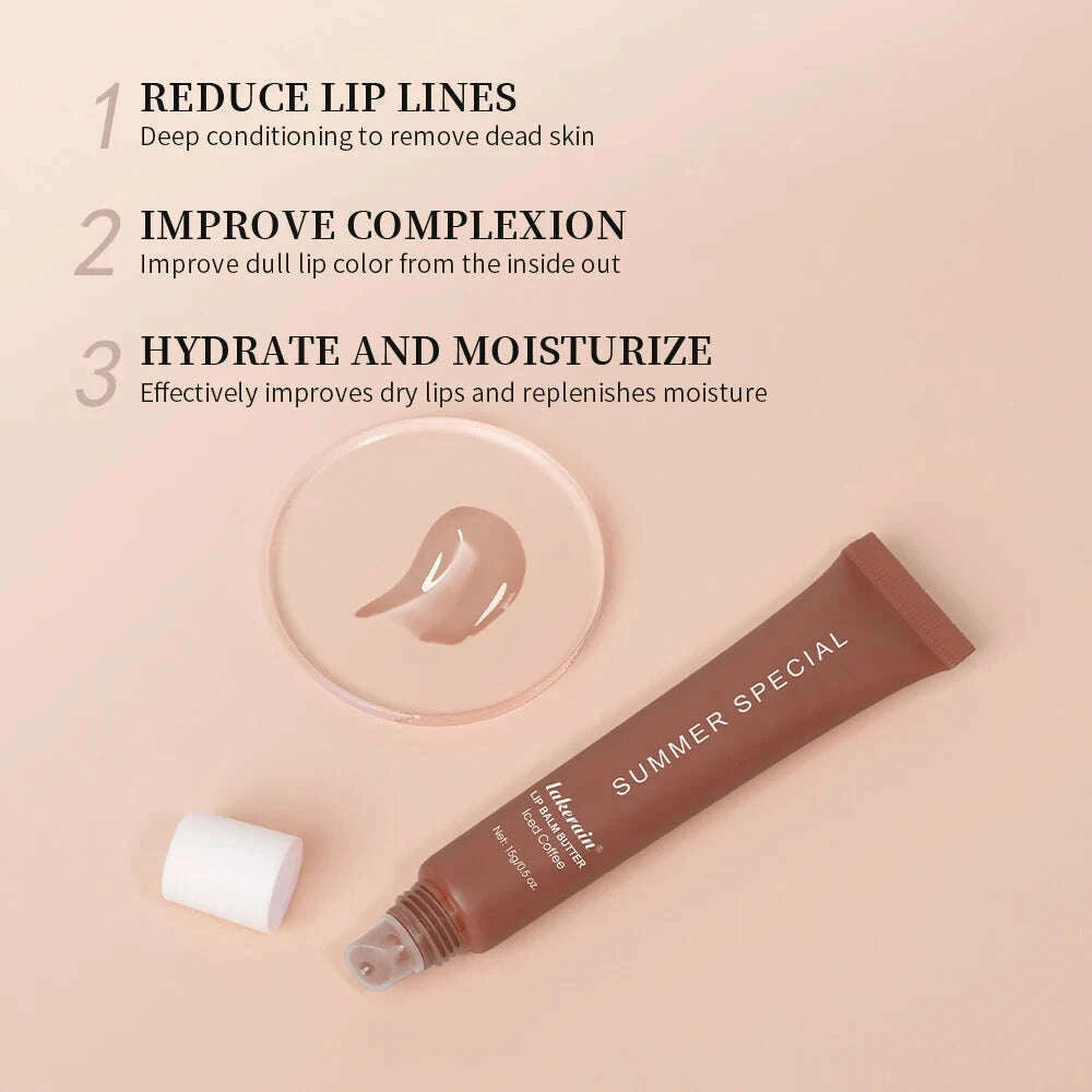 summer-lip-balm-moisturizing-mirror-lip-gloss-lip-vanilla-mint-iced-coffee-cake-smell-lipstick-transparent-lip-oil-makeup-kimlud-kimlud-33922011
