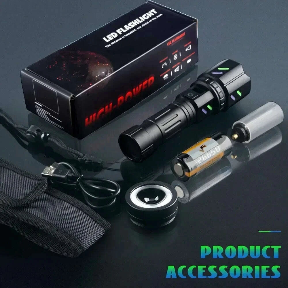 bright-led-white-laser-flashlight-by-26650-battery-zoom-tactical-torch-with-ignition-lens-for-outdoor-camping-emergency-lanternkimludkimlud-35562519