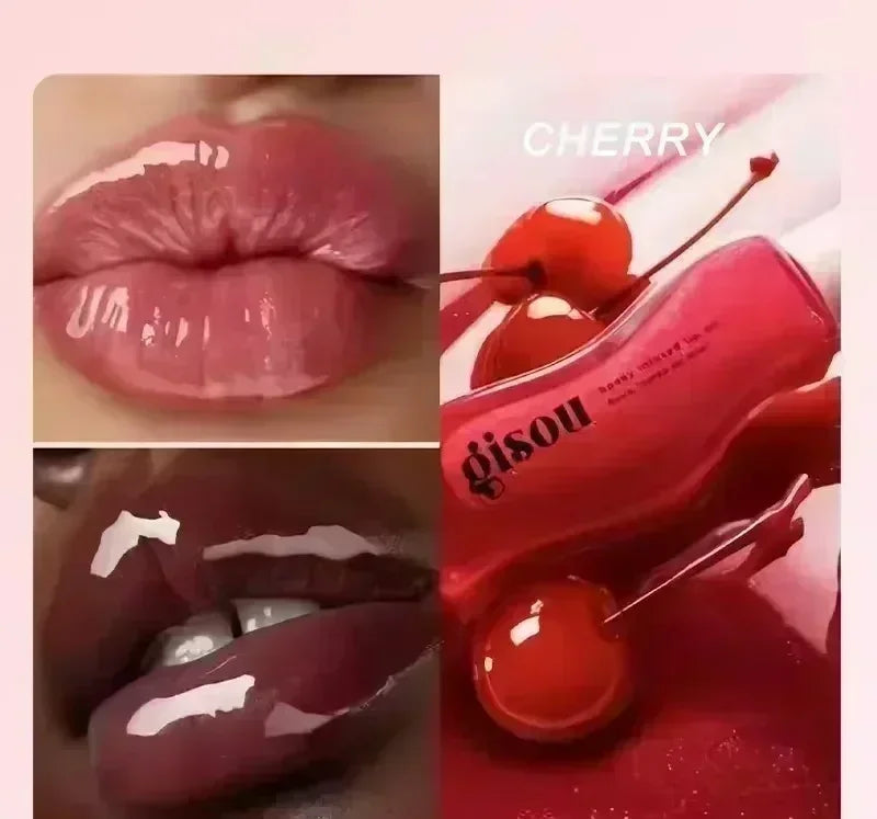 Gisou Moisturizing Watermelon Lip Balm Lip Oil Gloss Care Of The Lips Benetitnt For Lips Plumping Exfoliating Plumping Gloss Oil