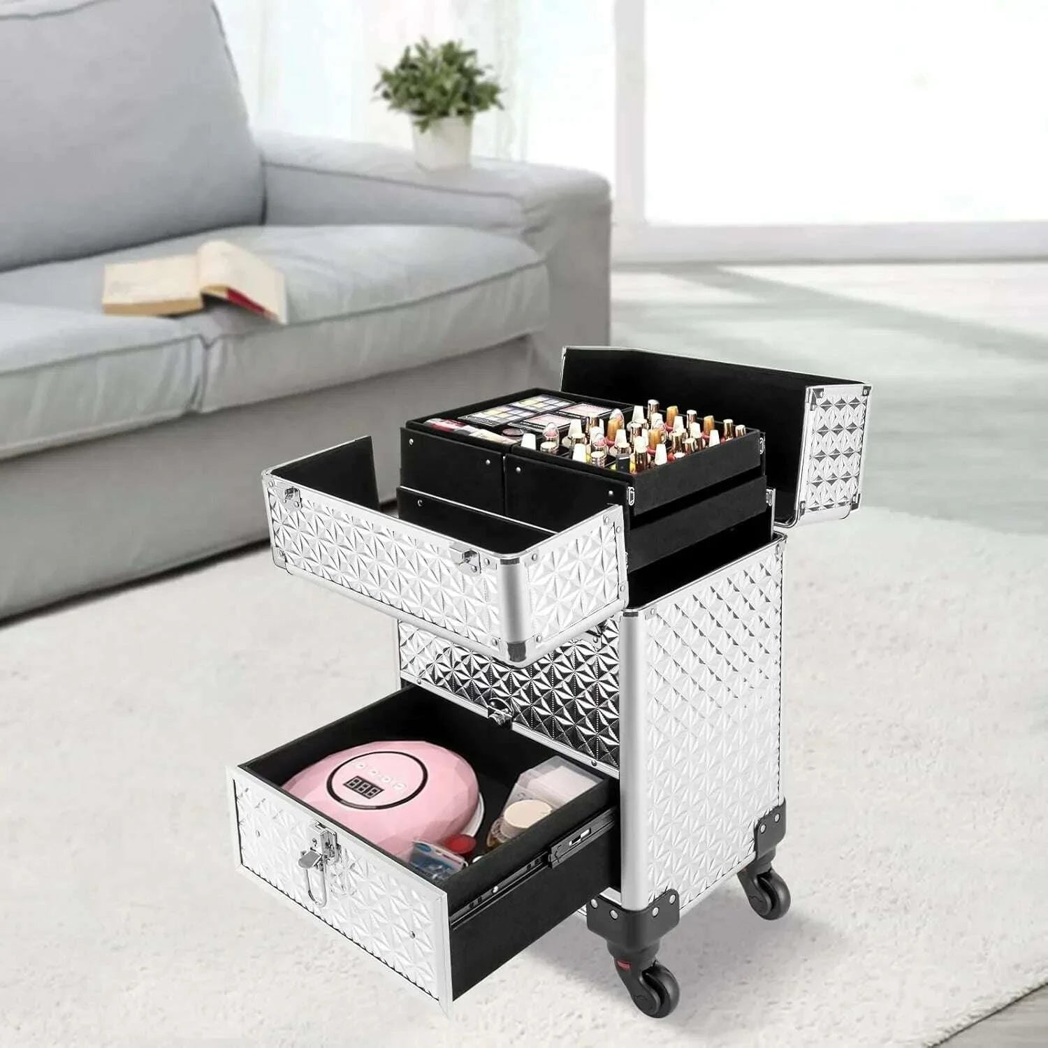 rolling-makeup-train-case-makeup-trolley-with-drawer-nail-case-wheeled-manicure-storage-case-for-hair-stylistspet-groomers-kimlud-kimlud-33921145