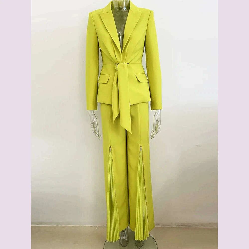 high-quality-newest-fashion-2022-designer-suit-set-womens-lacing-belt-blazer-pleated-zip-pants-set-2pcs-setkimlud-womens-fashion-34620988